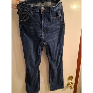 Judy Blue‎ Jeans 11/30 Raw Hem Straight EUC
